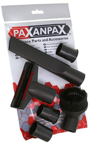 Paxanpax PFC922 Universal Vacuum Cleaner Tool Accessory Kit For 32 mm & 35 mm, Black,red