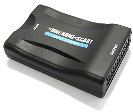 A02 nuevo producto. HDMI a SCART TV corriente Convertidor 1080P Televisión