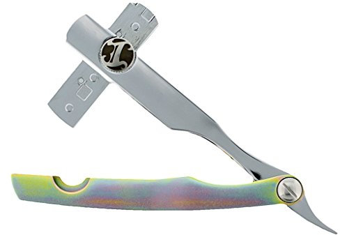 Irving Barber Company Einwegrasierer, Gelber Zink auf Chrom-Rasierer. (Zink) - IBC-CH/CH