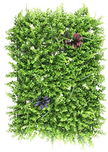 Ctwezoikmt 60 x 40 cm künstliche Wiese Kunstrasen Wandpaneel für Hochzeit oder Heimdekorationen - 2#