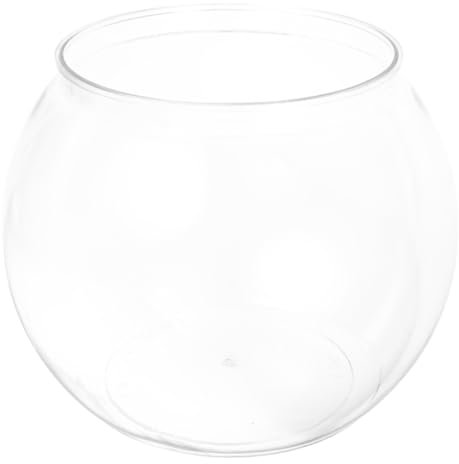 Housoutil Transparentes Goldfisch-Aquarium Für Schreibtisch Stilvolles Zerbrechensicheres Design Für Büro Und Zuhause Für Dekoration Und Aquaristik