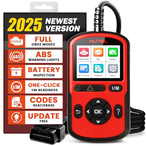 Autel OBD2 Scanner AutoLink AL549(Upgraded Ver. of AL519)Code Reader with AutoVin, Read/Erase DTCs for ABS, Universal Car Battery Test,OBD2 Scan with Live Data,Check Engine Fault OBD2 Diagnostic Tool