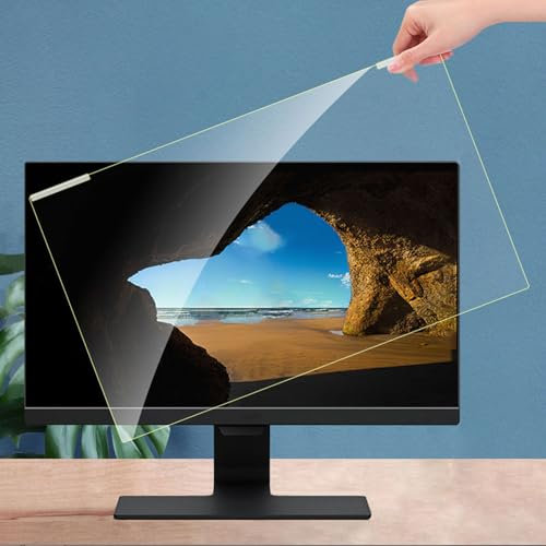 filtro anti-luce blu sospeso, Computer, for personal computer, monitor e PC: pannello anti luce blu, blocco della luce blu for gli occhi, copertura dello schermo del computer(17inches/360*300mm)