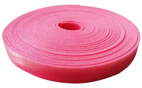 Randdämmstreifen für Ausgleichsmasse Selbstklebend 10m x 5cm x 5mm - Dehnfugenband für Ausgleichsmasse & Fußbodenheizung, Randstreifen Klimaneutrale Formel, Rissprävention