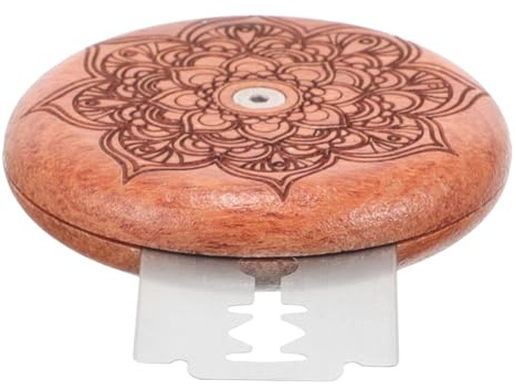 MUELODSIC Herramienta para Marcar Pan de Madera y Acero Inoxidable 1 Juego