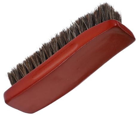 Beavorty Brosse à Poussière Multifonctionnelle Bois Poils Doux Manche Confortable pour Vêtements Meubles Lit Nettoyage Maison Bureau Élimination Avancée des Peluches Brosse Réutilisable