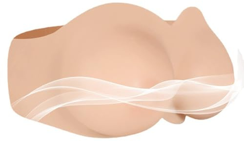 BGRYCN Strapless Silicone Breastplate Ultra-Realistic Silicone Fake Boobs for Crossdresser Transgender Cosplay