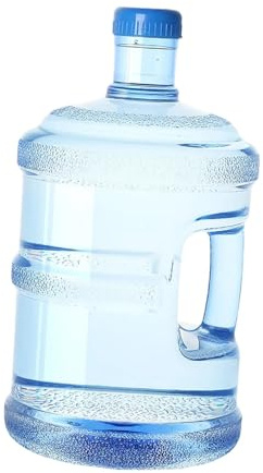 Sharplace Bouteille d'eau réutilisable, multifonctionnelle et Portable, avec Bouchon et poignée, Facile à Nettoyer étanche, idéale pour la Maison la, Bleu 5l