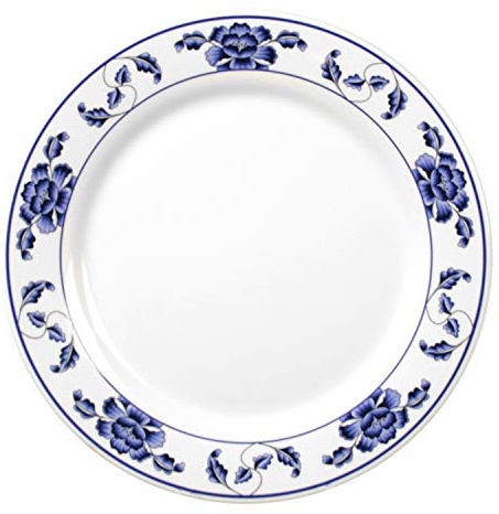Thunder Group Lotus melamine dinnerware collection 10 oz, 9 1/4 soup plate, comes in dozen