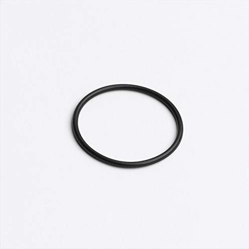 Merriway BH07188 (2 Pcs) Replacement O Rings/Washers for 38mm (1.1/2 inch) Metal Basin Plugs and Pop Up Wastes Black - Pack of 2 Pieces