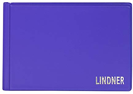 LINDNER Das Original Taschen-Münzalbum Color für 48 Münzen, 150 x 100 x 18 mm, Viola (lila)
