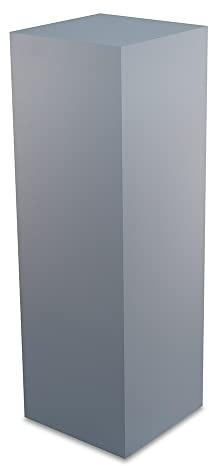 STEMA Seyfried Dekosäule innen/außen, Säule/Podest/Sockel in 3 Größen (Seidengrau, Innensäule 80x25x25 cm)