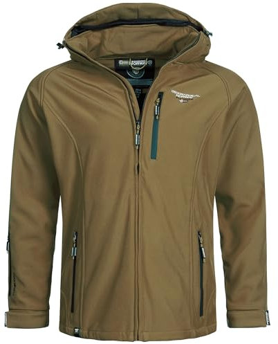 Geographical Norway Herren Softshell Jacke Taboo Kaki 3XL