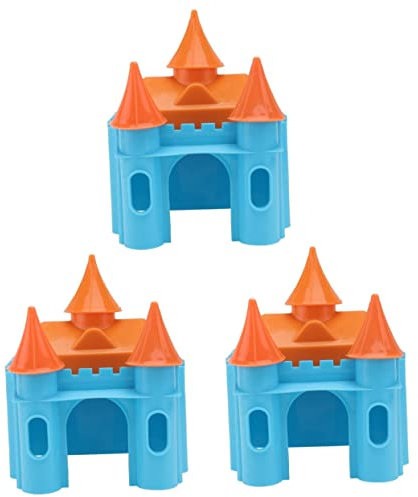 BESPORTBLE 3stücke Kunststoff Hamster Nest Schlafhaus Luxuriöses Versteck Für Haustiere Geeignet Für Kleine Nager Wie Hamster Und Mäuse Und Temperaturregulierend Zufällige Farben