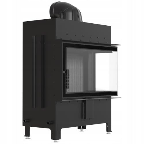 KRATKI Kamin aus Stahl 14 kW Lucy Rechts fi 200 Kamineinsatz BImSchV Stufe 2 EEK A