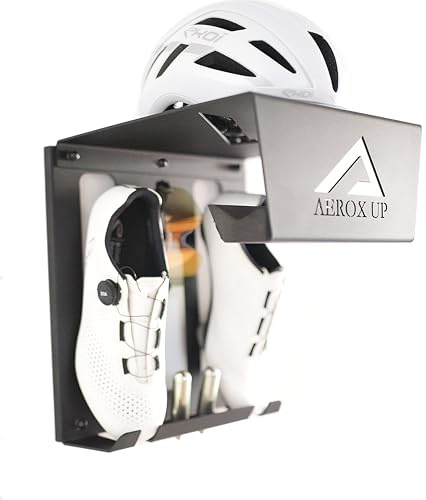 AEROX UP Support mural vélo - Porte vélo mural - Support velo - Crochet vélo mural - Accroche vélo - Rangement vélo mural - Support de bicyclette - Crochet mural vélo
