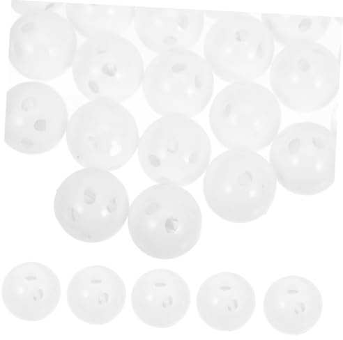 Vaguelly 30 Stück Diy Rasselball Rassel Kugeln für Puppenreparaturen und Kreative Spielzeuggestaltung Geräuschmacher für Haustiere Vielseitig Einsetzbar