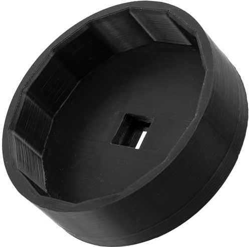 AERZETIX - Oljefilter Borttagningsverktyg 76mm för 1/2 spärrnyckel kompatibel med BMW R1200 LC Toyota Corolla RAV4 Honda Accord Mazda CX-5 Nissan Qashqai Hyundai Tucson Kia Ceed Sportage