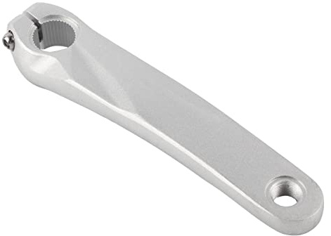 XZXCVN Fahrrad Kurbelarm Aus Aluminiumlegierung, Links, Für 590 610 XT Kurbelgarnitur, Schwarz - Korrosionsbeständig, Langlebig, Passend Für Vielfältige Fahrräder (Silber)