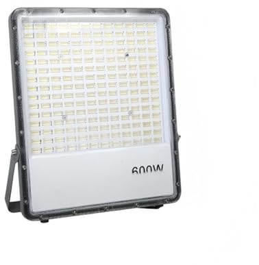 30W 50W 100W 150W 200W 300W 400W LED Luz de inundación Reflector Calle Jardín Lámpara pared Iluminación exterior IP66 para garaje, patio, patio, parque infantil(85-265V_600W)
