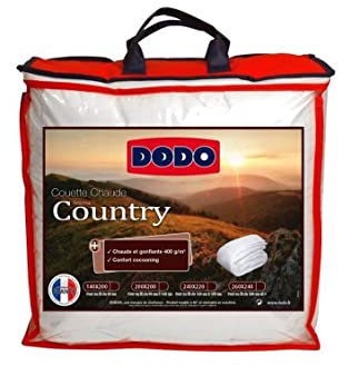 DODO Couette Chaude 400gr/m2 Country 220x240cm