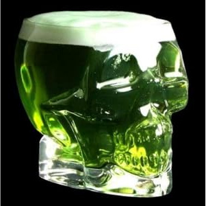 Artis Tiki Totenkopf-Glas, 700 ml, 70 cl Death Skull Hawaii-Cocktailglas