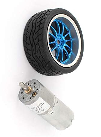Aexit La velocità cilindrica 'albero di CC 12V 24RPM 4mm riduce la ruota del motore della trasmissione a ingranaggi ID: 112273