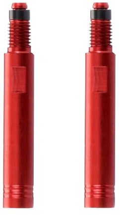 Miche Ventilverlängerung für Erwachsene, Unisex, Rot, Länge 40 mm