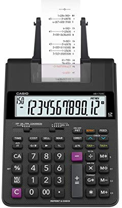 Casio HR-170RC PLUS Mini-Desktop Printing Calculator