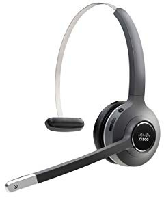 Cisco 561 Monaural Headset - Black, Grey - Audio Headphones (DECT Phone, Monophone, Headband, Black, Grey, Wireless, USB Type-A)