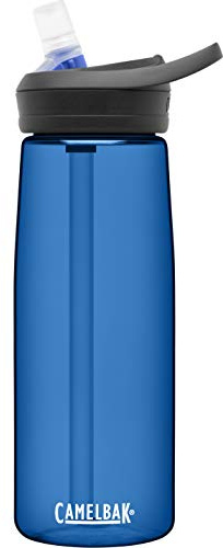 CamelBak Eddy+ Water Bottle with Bite Valve Straw, Leak‑Resistant Easy‑Sip Design for Everyday Hydration, 25oz, Oxford