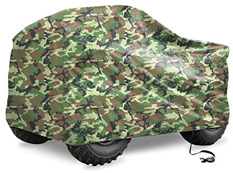 X AUTOHAUX M ATV Cover for Kawasaki KFX 50 80 90 57 x 33.5 x 38.6 Inch | Universal rain cover, All weather dust sun protector, 190T polyester, 4x4 Quad Cover, Waterproof