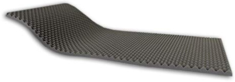 Dibapur Noppenschaumstoff 100 x 200 x 6 cm Akustikschaumstoff Schall Dämmung zur effektiven Akustik Dämmung