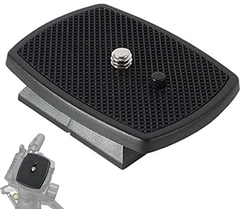 Olakin Camera Quick Release Plate with 1/4 Inch Screw, Universal for Most Tripods