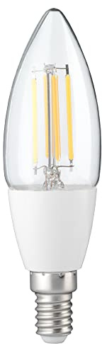Alecto SMARTLIGHT130 WLAN LED Glühbirne - E14 Fassung - Dimmbar - Farbe einstellbar - ohne Bridge - Tuya und Smartlife