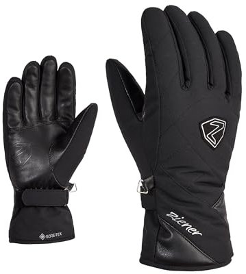 Ziener Damen Skihandschuhe Kamea black 8 1/2