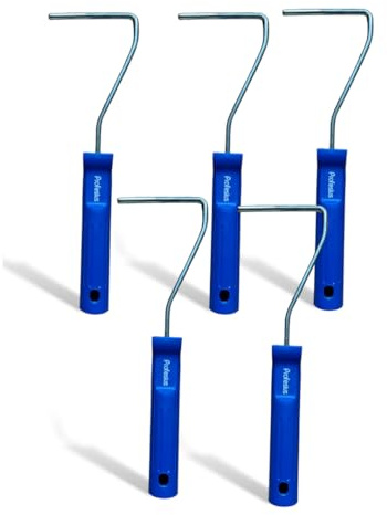 Pofesius Bügel 6 mm, 10cm x 27cm, Farbwalze Farbroller Malerwalzen Walzenbügel - für 10-11cm Farbwalzen (5)