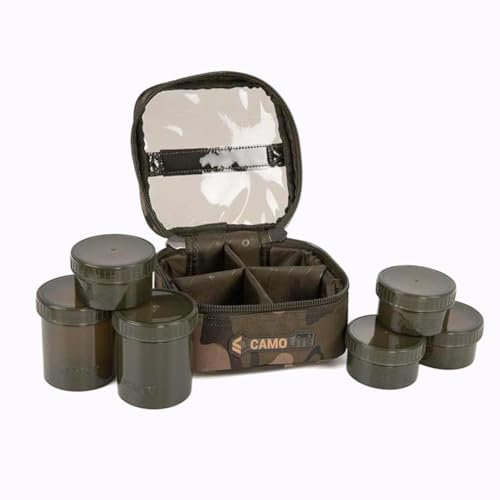 Fox Camolite Köderkoffer für 12, 8 oder 6 Töpfe