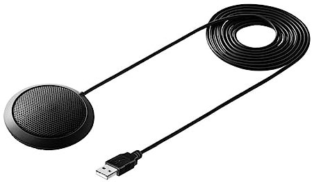 OSALADI Usb Microphone for Gaming Meeting Microphone Degrees Pickup Range for Table for Audio Plug and Play Design for Easy Use during Gaming Online Meetings