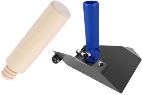 Sharplace Cazzuola per Angoli Interni in Acciaio Inossidabile Compatta, Utensile per Angoli in Cartongesso a 90 Gradi