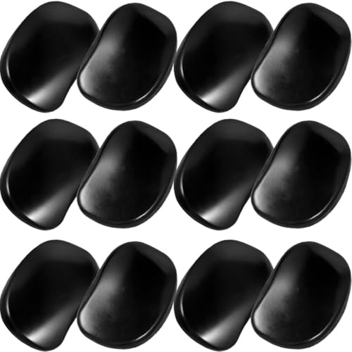 Protectores Auditivos para Teñir el Cabello, Plástico Negro, 20 Piezas | Uso en Casa y Peluquería, Ligeros E Impermeables, Fáciles de Colocar, Cubren los Oídos Frente a Químicos