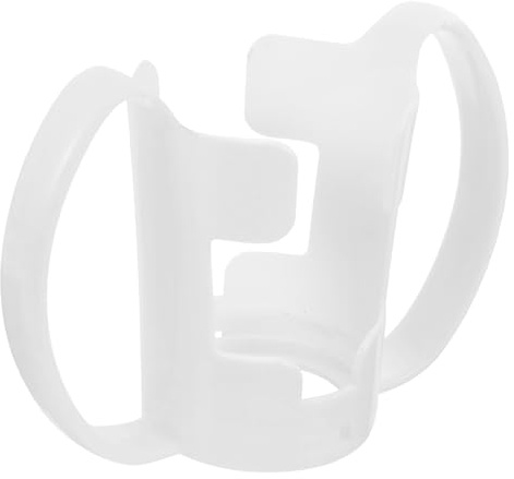 AMUSLESUR Porte-Gobelet Anse Ergonomique en Plastique Réutilisable, Adapté aux Personnes Âgées et Patients Handicapés, Accessoire de Soin pour Gobelet à Ouverture Large et Alimentation