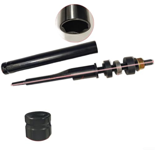 Herramienta de extracción de bujes diseñada para el mantenimiento del motor Xichai con mango ergonómico de 28 cm y rosca cónica automática para un servicio eficiente de boquilla de inyector