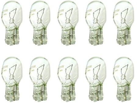 10 Stück Halogenlampen 12V für Auto (T20 W21W 7440 12V 21W)