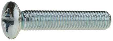 Reidl Linsensenkschrauben 2,5 x 10 mm DIN 966 4.8 galv. verzinkt farblos 100 Stück