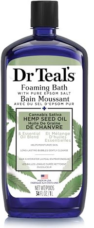 Dr Teal's Hemp Seed Oil Foaming Bath