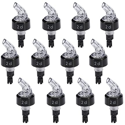 Westmark 12 Dosier/Maß-Ausgießer, Portionierer, Dosierung Pro Ausguss: 2 cl, Kunststoff, Auto-Pour, Transparent, 992022E2