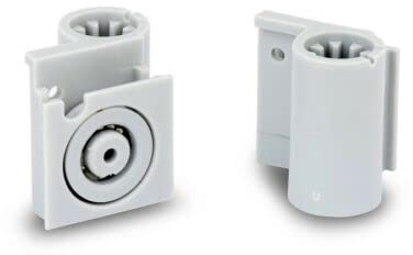 Shower Door Guides 1 Left and 1 Right Hand Suitable for Some Manhattan Shower Doors