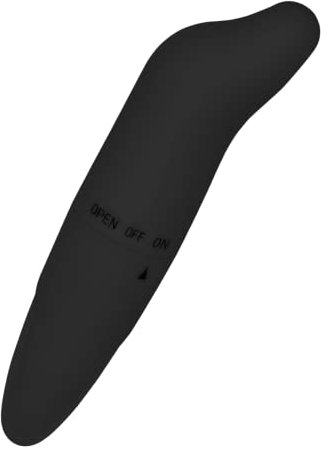 Minivibrator 12,5 cm EIS | Sex-Spielzeug für Frauen | Vibrator mit gebogener Spitze | Leise Vibrationen für erotische Klitoris-Stimulation | Sex-Toy klein Mini-Stimulator Kitzler