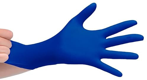 Parafarmic Guantes Nitrilo Sensiflex Deep Blue Caja 100 unidades (Talla XS)